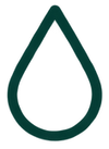 Human Grade Hemp Oil Drop Dark Green