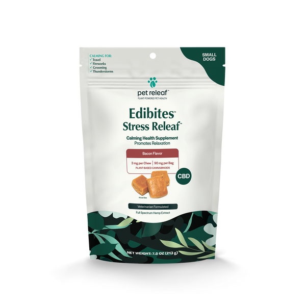 Stress Releaf CBD Edibites For Dogs – Bacon