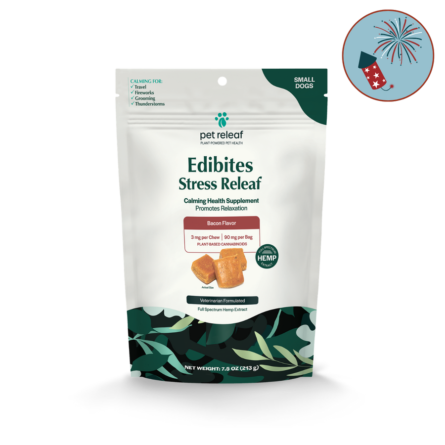 Stress Releaf Hemp Edibites For Dogs – Bacon