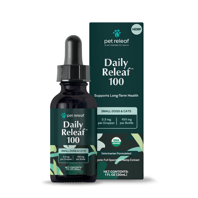 USDA Organic Daily Releaf Hemp Oil for Pets