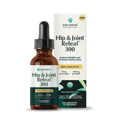 USDA Organic Hip & Joint Releaf Hemp Oil for Pets