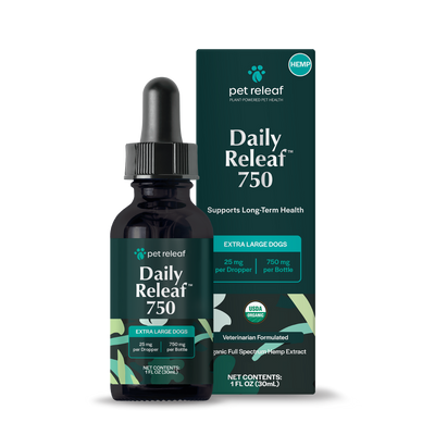 USDA Organic Daily Releaf Hemp Oil for Pets