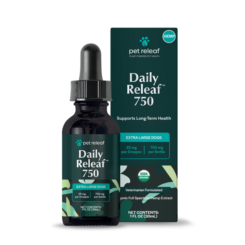 USDA Organic Daily Releaf Hemp Oil for Pets